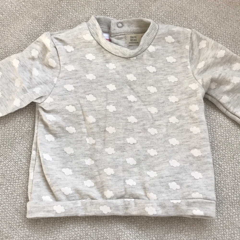 Zara Mini Cloud Sweatshirt